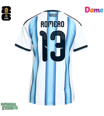 Argentina Cristian Romero #13 Replika Hjemmebanetrøje Dame VM 2026 Kortærmet